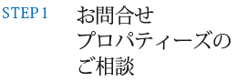 お問合せ プロパティーズのご相談